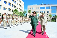 Official welcome ceremony held for General Nguyen Trong Nghia in Algeria